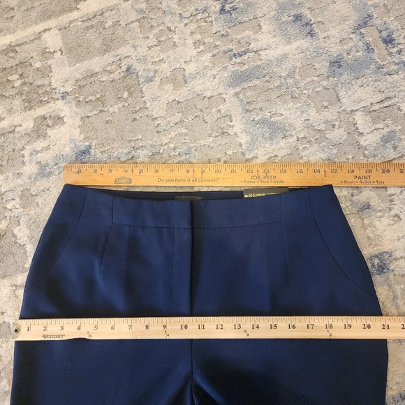 NWT Chico's Navy So Slimming Straight leg Trousers.  Size 1.5 short. 10P. - Picture 10 of 13